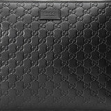 (WMNS) GUCCI GG Leather Single-Shoulder Bag Black 473882-DMT1N-1000