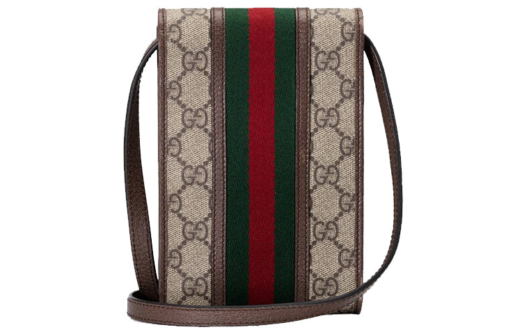GUCCI Ophidia Mini-Sized Single-Shoulder Bag Brown 625757-96IWT-8745