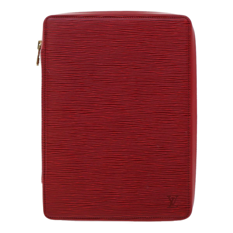 Louis Vuitton Pochette Leather Clutch Bag