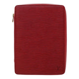 Louis Vuitton Pochette Leather Clutch Bag