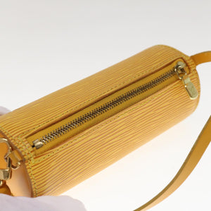 Louis Vuitton Soufflot  Leather Clutch Bag