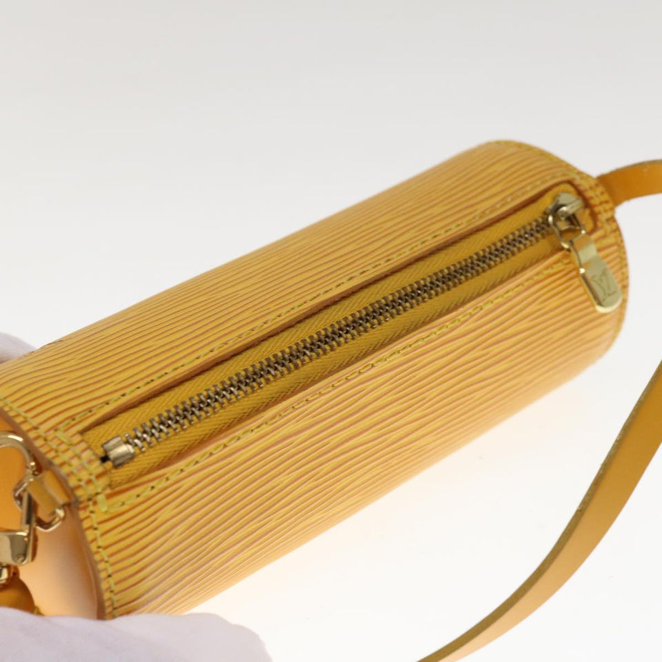 Louis Vuitton Soufflot  Leather Clutch Bag