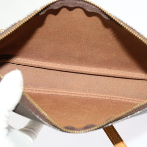 Louis Vuitton Pochette Accessoire  Canvas Clutch Bag