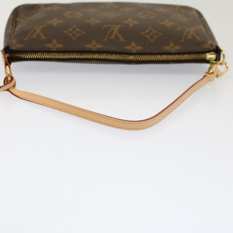 Louis Vuitton Pochette Accessoire  Canvas Clutch Bag