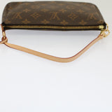 Louis Vuitton Pochette Accessoire  Canvas Clutch Bag