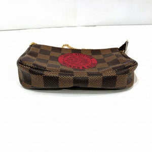 Louis Vuitton Mini Pochette Accessoires  Canvas Clutch Bag