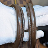 Louis Vuitton Damier Ebene Canvas Speedy 35 Satchel