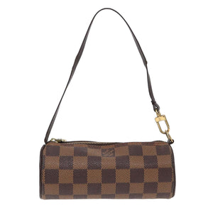 Louis Vuitton Papillon  Canvas Clutch Bag