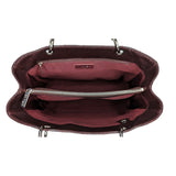 Chanel bag Burgundy Quilted Caviar Grand Shopping Tote GST