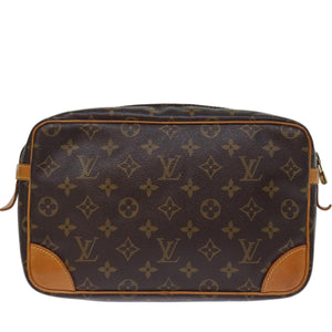Louis Vuitton Compiegne 28  Canvas Clutch Bag