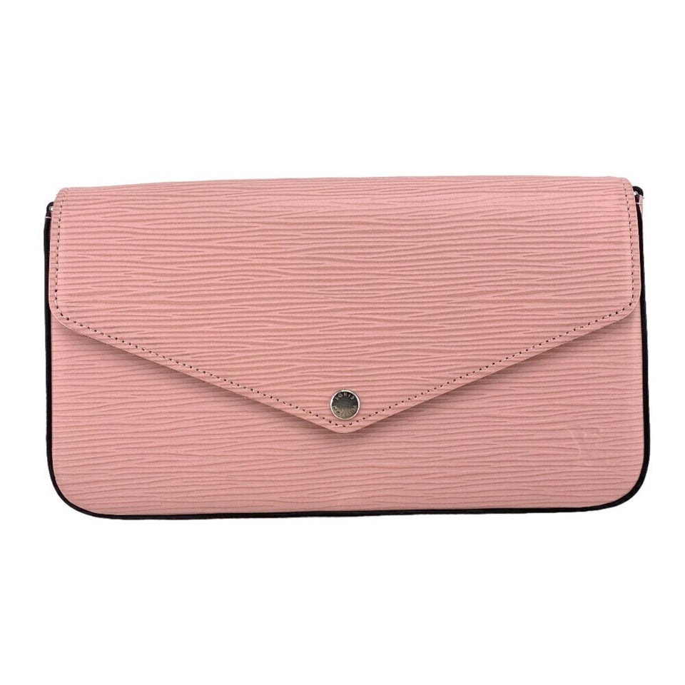 Louis Vuitton Felicie  Leather Clutch Bag
