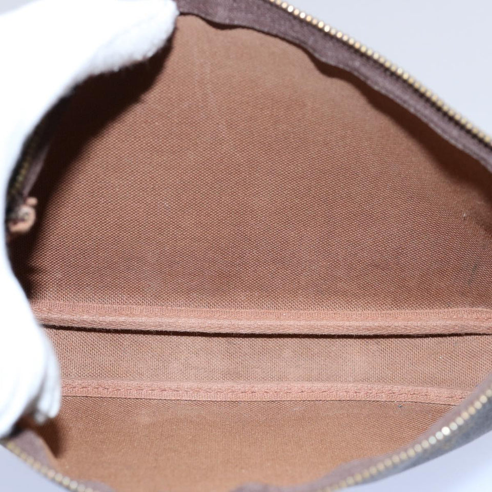 Louis Vuitton Pochette Accessoire  Canvas Clutch Bag