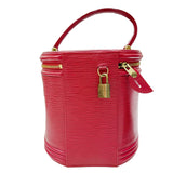 Louis Vuitton Vanity  Leather Clutch Bag