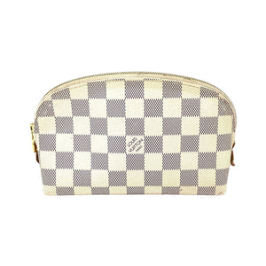 Louis Vuitton Cosmetic Pouch  Canvas Clutch Bag