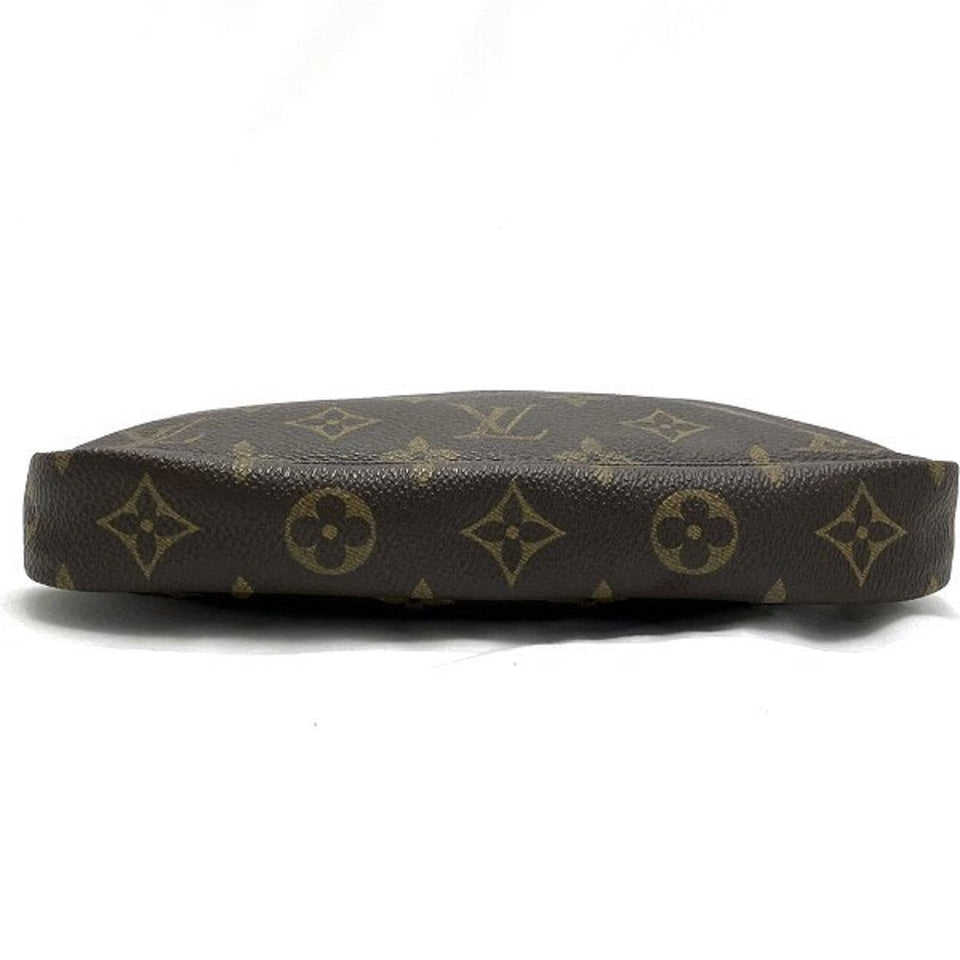 Louis Vuitton Pochette Accessoire  Canvas Clutch Bag
