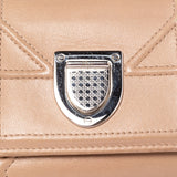 Dior Beige Leather Diorama Trifold Wallet..