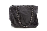 Chanel 2009 Black Twisted Tote Handbag