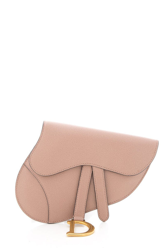 Dior Mauve Saddle Belt Bag