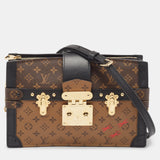 Louis Vuitton Reverse Monogram Canvas Trunk Clutch Bag