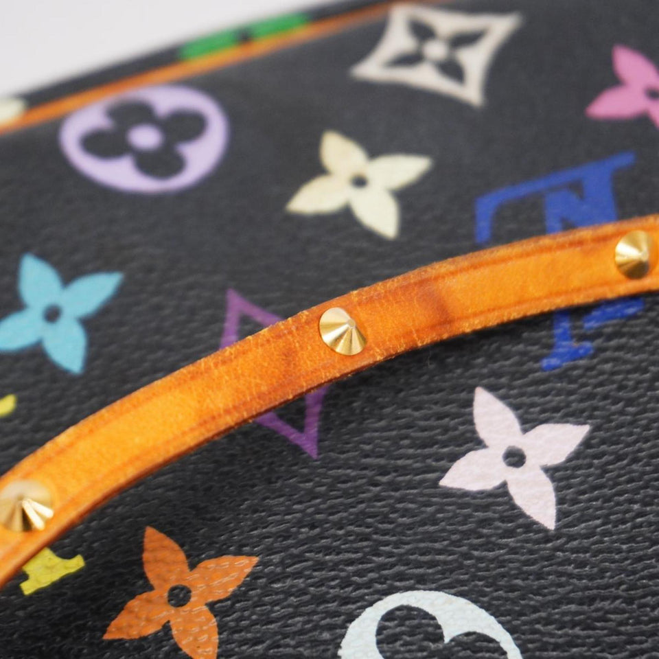 Louis Vuitton Pochette Accessoire  Canvas Clutch Bag