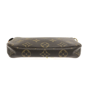 Louis Vuitton Pochette Accessoire  Canvas Clutch Bag