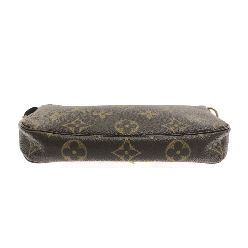 Louis Vuitton Pochette Accessoire  Canvas Clutch Bag