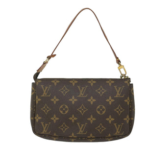 Louis Vuitton Pochette Accessoires  Canvas Clutch Bag