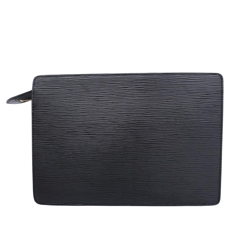 Louis Vuitton Pochette Homme  Leather Clutch Bag