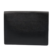 Louis Vuitton Senateur  Leather Clutch Bag