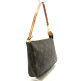 Louis Vuitton Pochette Accessoire  Canvas Clutch Bag