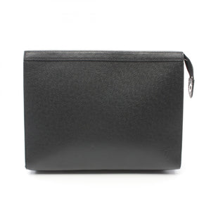 Louis Vuitton Taiga Pochette Voyage MM  Leather Clutch Bag