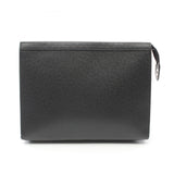 Louis Vuitton Taiga Pochette Voyage MM  Leather Clutch Bag