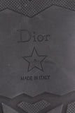 Christian Dior Ground Black Rubber Boots SZ 38