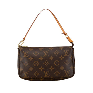 Louis Vuitton Pochette Accessoires  Canvas Clutch Bag