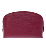 Louis Vuitton Cosmetic Pouch  Leather Clutch Bag