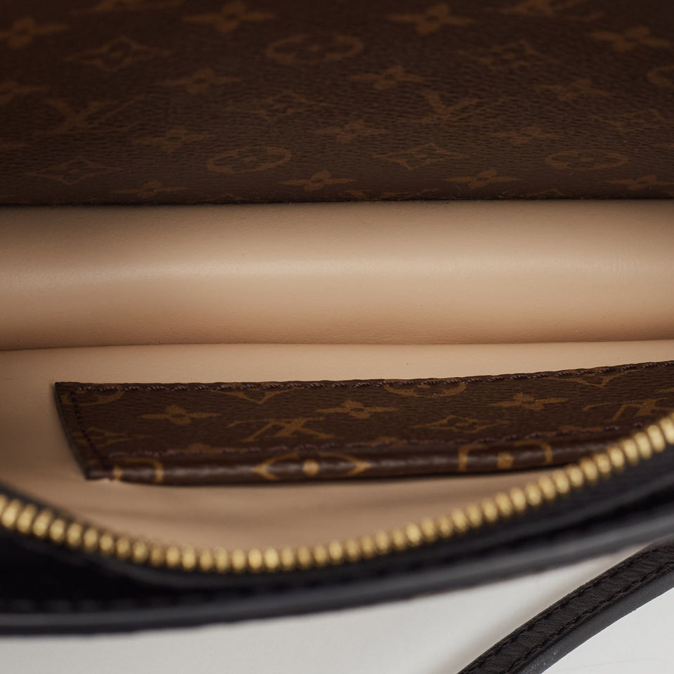 Louis Vuitton Reverse Monogram Canvas Trunk Clutch Bag