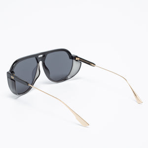 Dior Black Diorclub3 Aviator Sunglasses