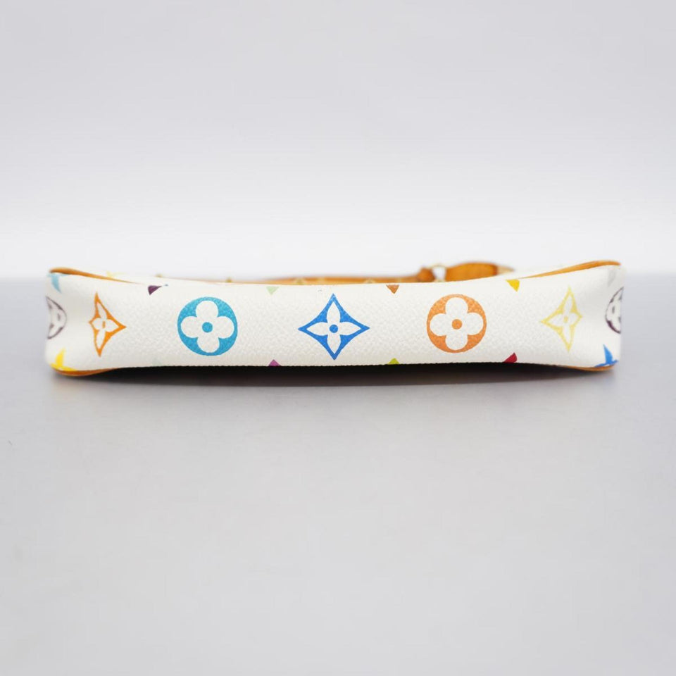 Louis Vuitton Pochette Accessoire  Canvas Clutch Bag