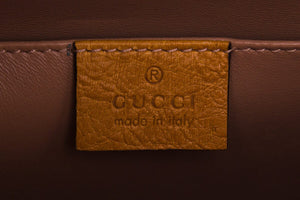 Gucci Mini Diana Tan Ostrich Handbag NWT