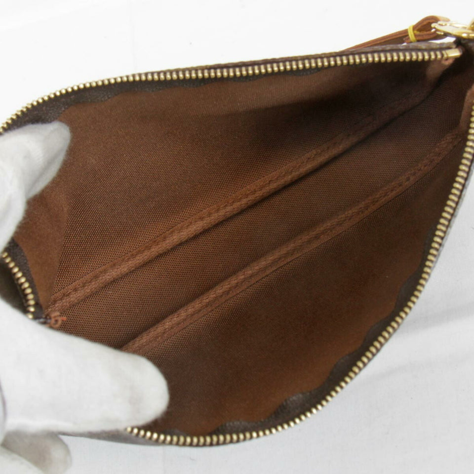 Louis Vuitton Pochette Accessoires  Canvas Clutch Bag