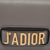 Dior Grey Leather Medium J'adior Flap Shoulder Bag