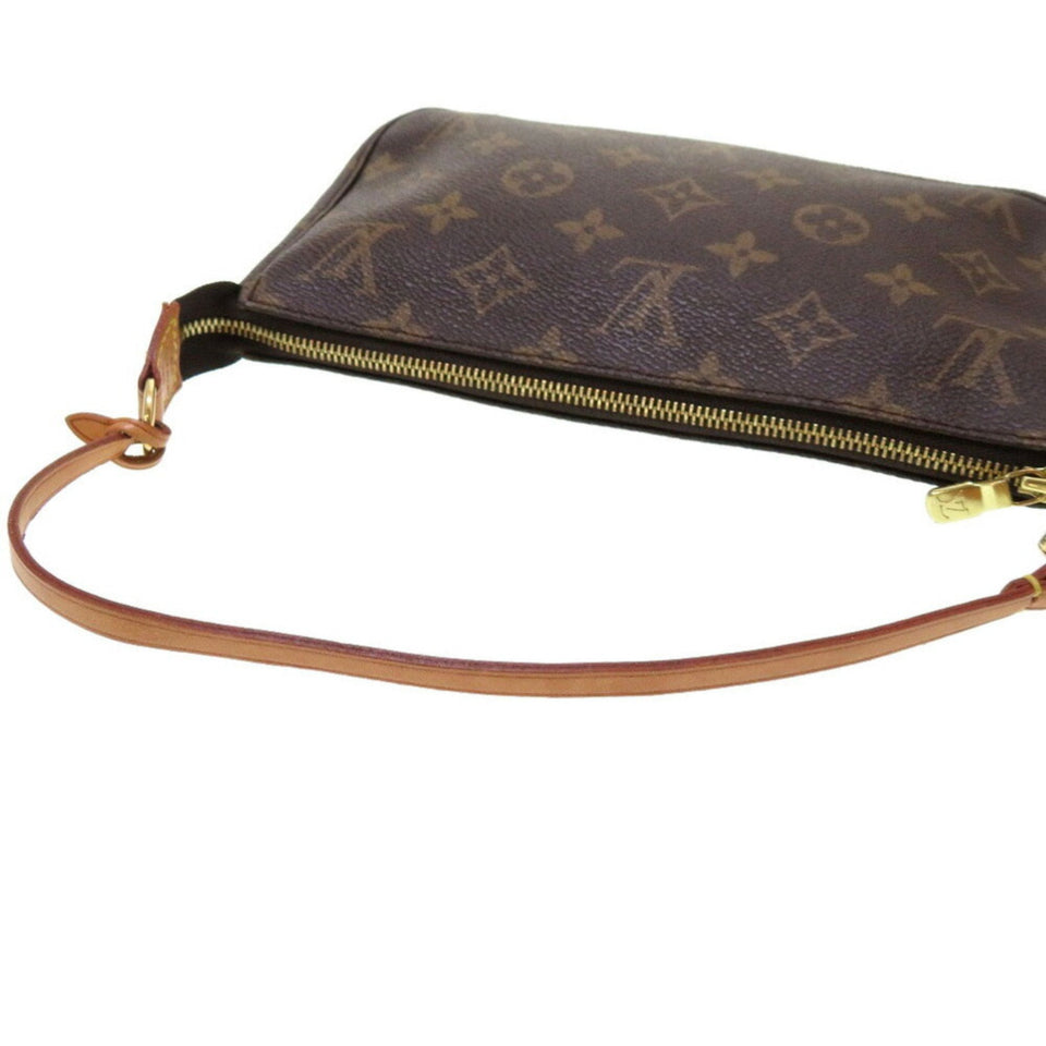 Louis Vuitton Pochette Accessoires  Canvas Clutch Bag