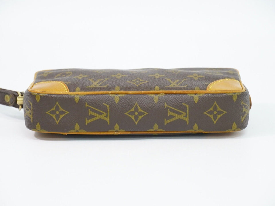 Louis Vuitton Marly Dragonne  Canvas Clutch Bag