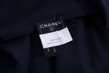 Chanel Midnight Silk Blouse SZ 40