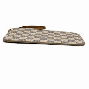 Louis Vuitton Neverfull  Canvas Clutch Bag