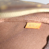 Louis Vuitton Pochette Accessoire  Canvas Clutch Bag