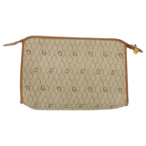 Dior Honeycomb  Canvas Clutch Bag