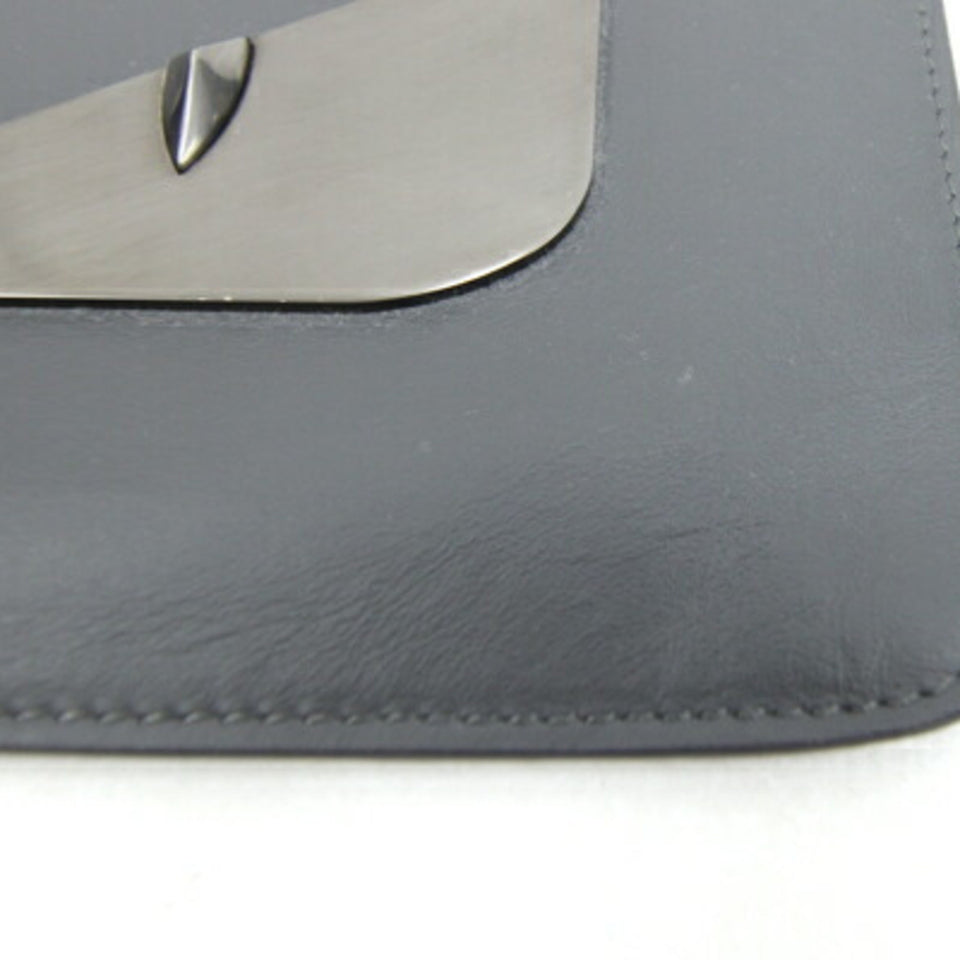 Fendi  Leather Clutch Bag Pouch (Pre-Owned)
