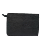 Louis Vuitton Epi Pochette Homme Clutch Bag Black Noir