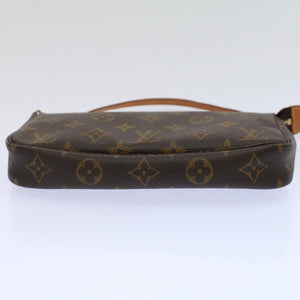 Louis Vuitton Pochette Accessoire  Canvas Clutch Bag